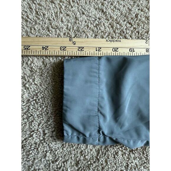 Athleta Drip Drop Full Zip Water Repellent Jacket with Hood Blue/Grey Small - Picture 13 of 14